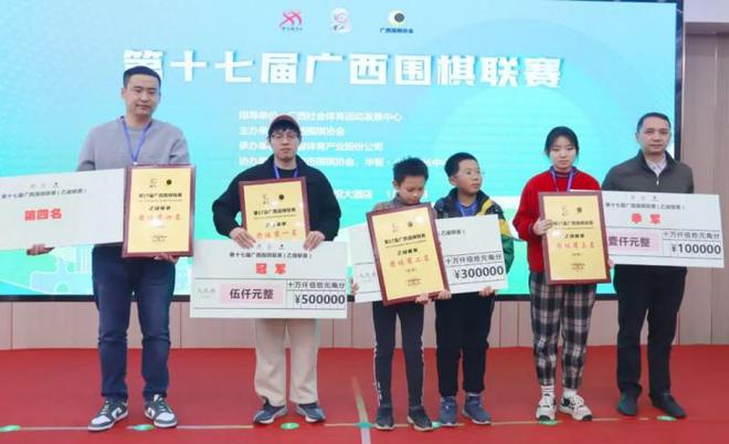 第十七届广西围棋联赛圆满落幕开元棋牌桂林广陆数测队夺冠！(图3)